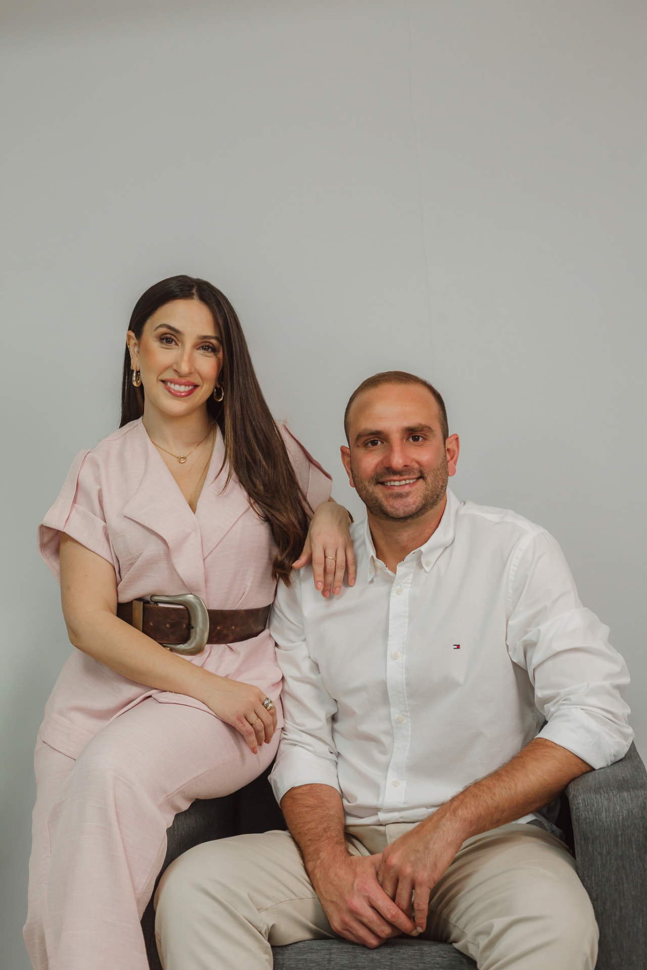 Dra. Lunna e Dr. Hassan, cirurgiões-dentistas da Vitale Odontologia
